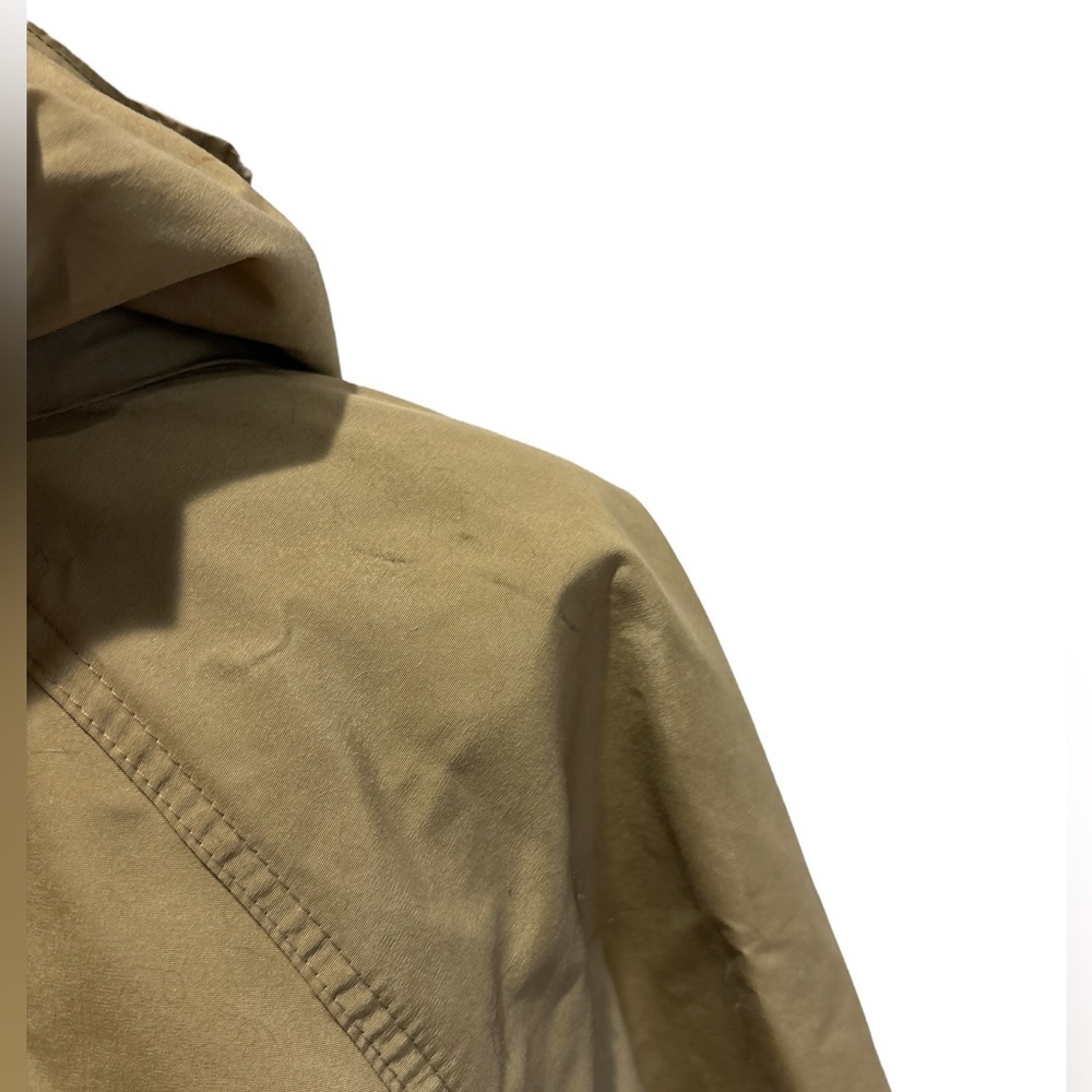80s LL BEAN BAXTER STATE PARKA HOODED UTILITY JACKET RAIN PROOF LIGHTWEIGHT SZ M - Picture 7 of 10